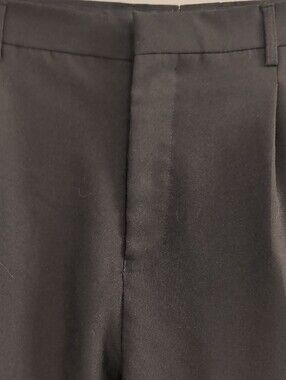VITTORINO Men's 40W 32 L Black Pleated Dress Pants